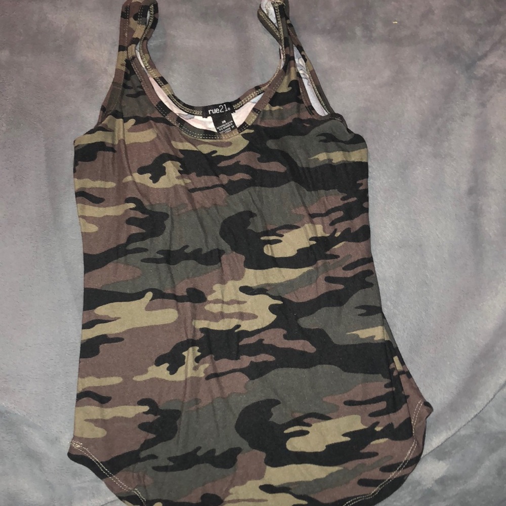 Camouflage Tank top